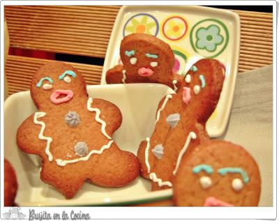 Muñecos de jengibre y otras galletas navideñas