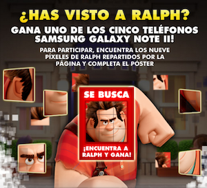 Encontrar a Ralph el protagonista de ¡Rompe Ralph! encuentra a ralph