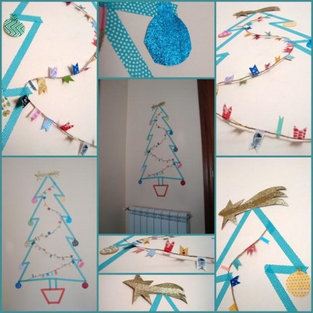 Arbol la mar de washi tape