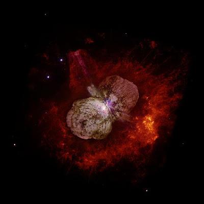 Eta Carinae, la estrella condenada.