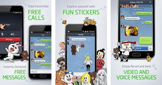 Line: Una alternativa a WhatsApp más divertida y con +funciones! line-free-calls