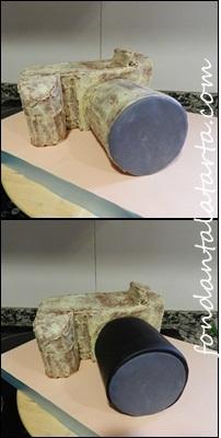 Paso a paso: Tarta cámara de fotos en 3D Paso a paso: Tarta cámara de fotos en 3D