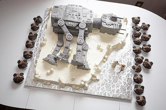 tarta para bodas star wars