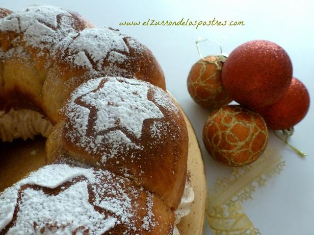 Roscón de Reyes con Crema de Gofio