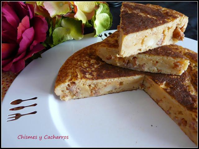 Tortilla de Pan con Chichas Tortilla de Pan con Chichas