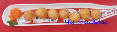 CROQUETAS DE SALMÓN Y ARROZ CROQUETAS DE SALMÓN Y ARROZ