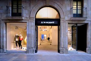 LE COQ SPORTIF flagship store Barcelona
