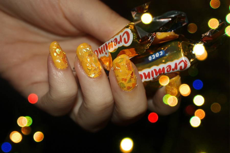 Yellow Nail Art ~