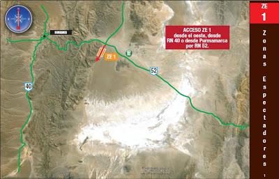 Dakar: Zona espectadores Calama - Salta (Etapa 7)