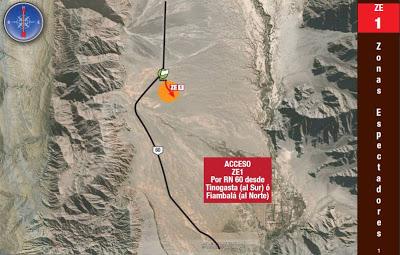 Dakar: Zona espectadores La Rioja - Fiambala (Etapa 11)