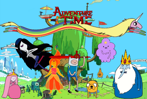 Ácido en tu televisor: las aventuras de Jake el perro y Finn el humano Adventure_Time