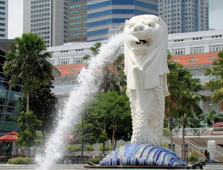 Parque de Merlion 460x351 El Parque Merlion de Singapur 