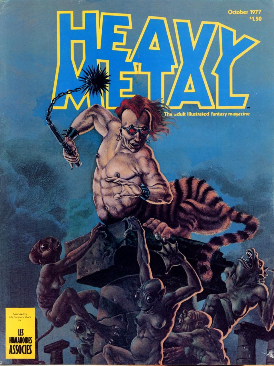 Portadas de la revista Heavy Metal Portadas de la revista Heavy Metal