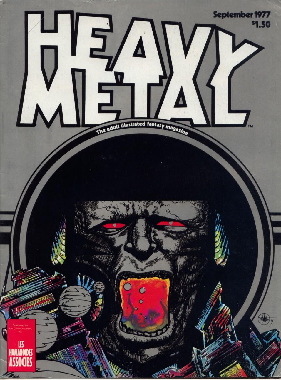 Portadas de la revista Heavy Metal Portadas de la revista Heavy Metal