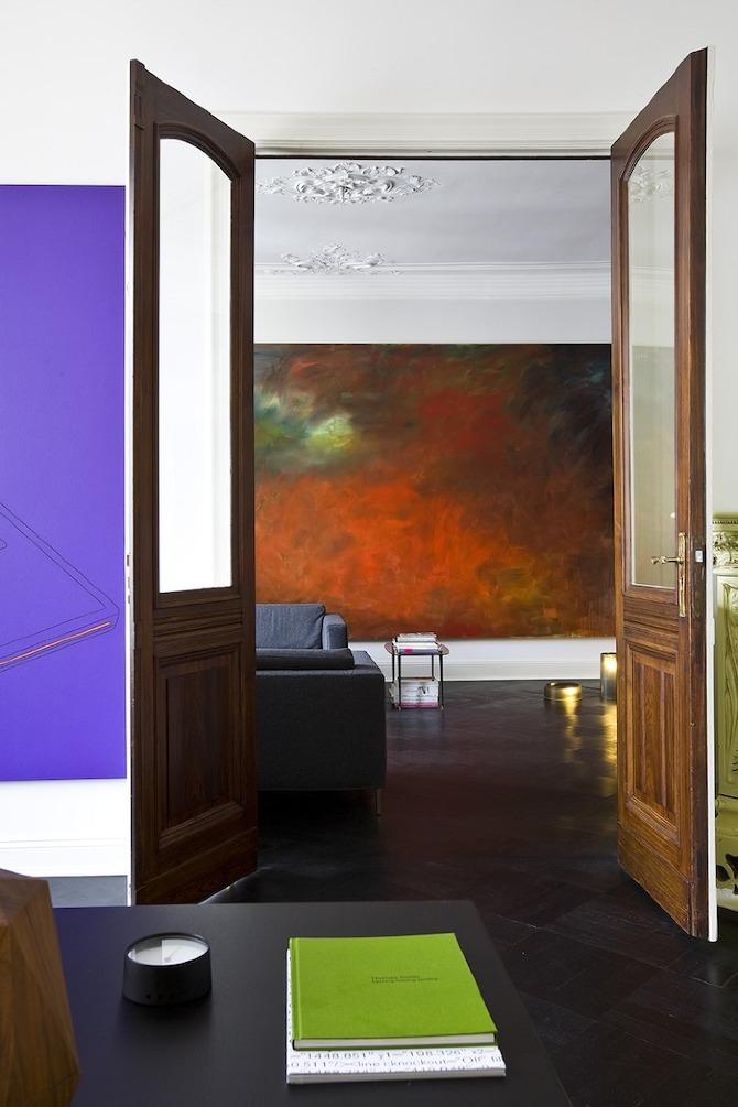 Un apartamento con mucho arte Un apartamento con mucho arte