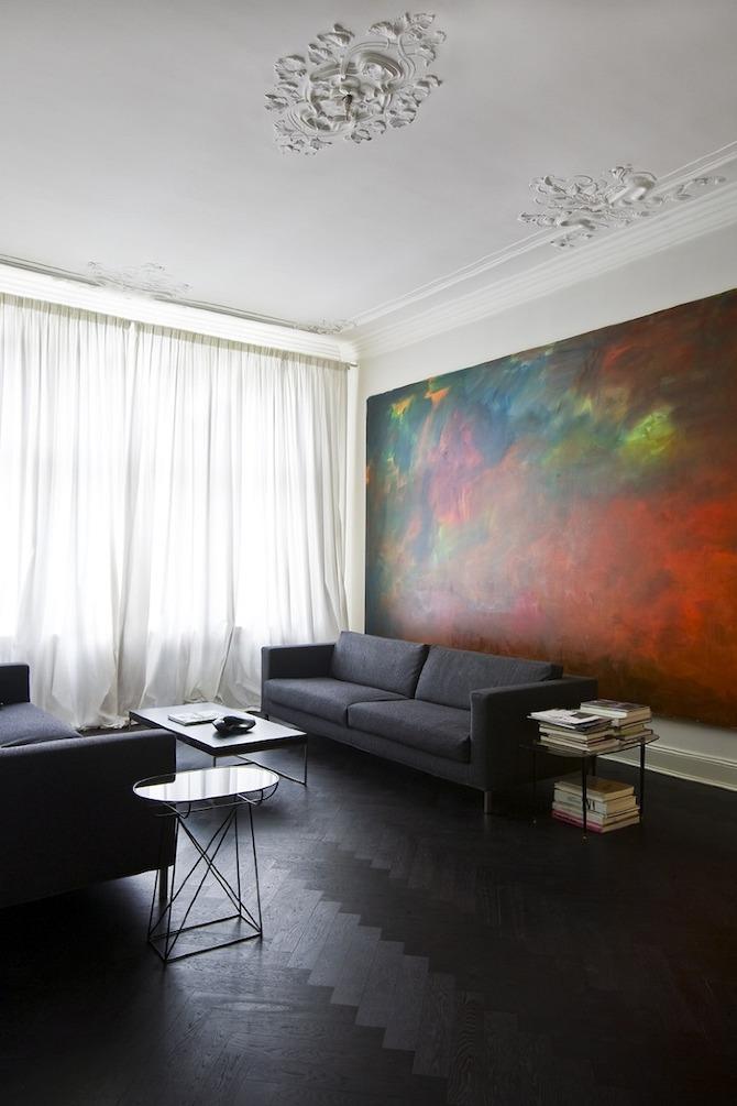 Un apartamento con mucho arte Un apartamento con mucho arte