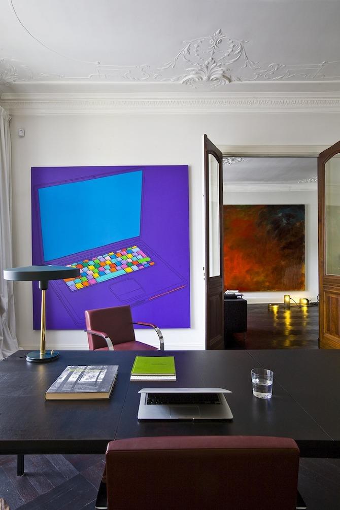 Un apartamento con mucho arte Un apartamento con mucho arte