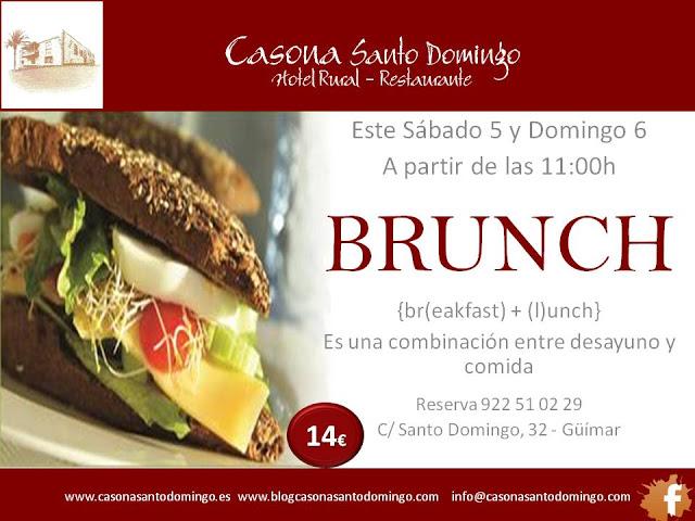 ¿TE APETECE DISFRUTAR DE UN DELICIOSO BRUNCH?El brunch es...