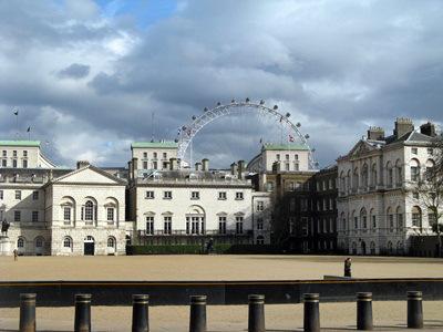 Último día en Londres horseguards