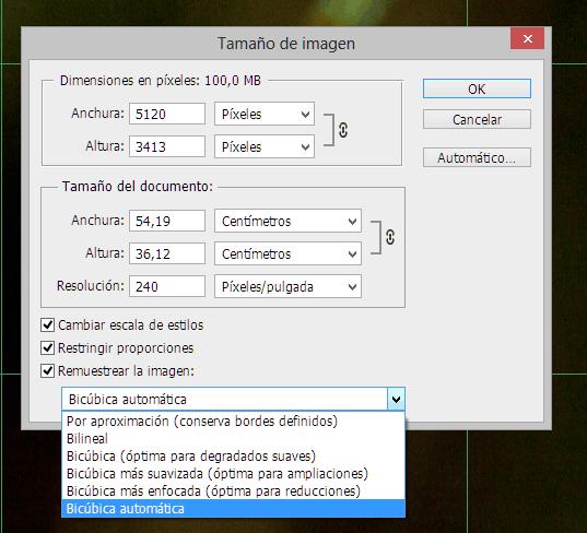 Ampliar una imagen con Photoshop Ampliar una imagen con Photoshop