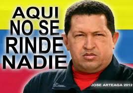 El ocultado rostro del presidente Chávez.