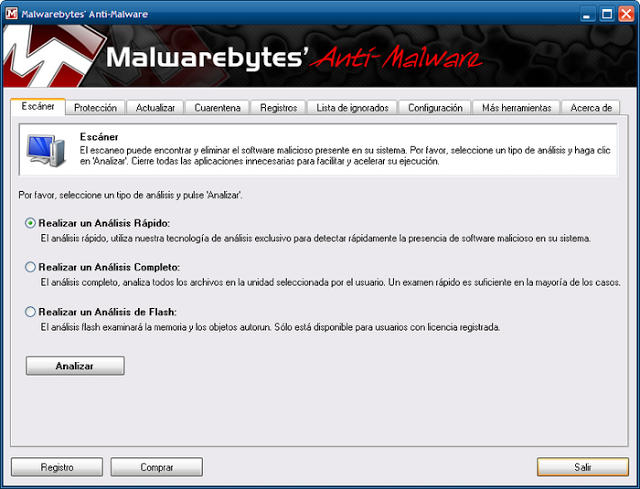 Linpiar Malware y Spyware  en Windows