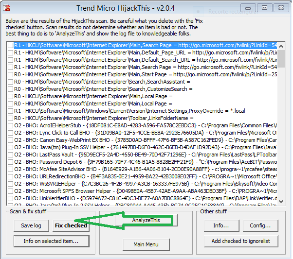 HiJackThis HiJackThis