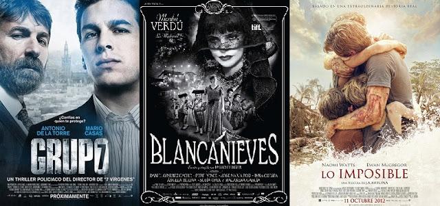 'Blacanieves' y 'Grupo 7', las más nominadas a los Goya 2013