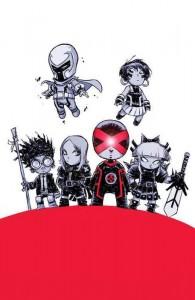 Portada de Skottie Young para Uncanny X-Men Nº 1