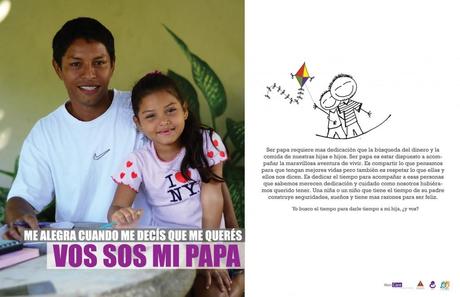 Campaña Vos sos Mi Papá. MenCare Nicaragua