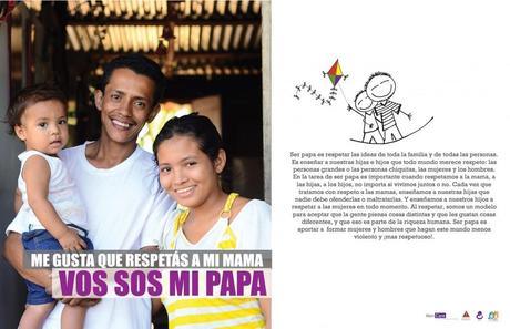 Campaña Vos sos Mi Papá. MenCare Nicaragua