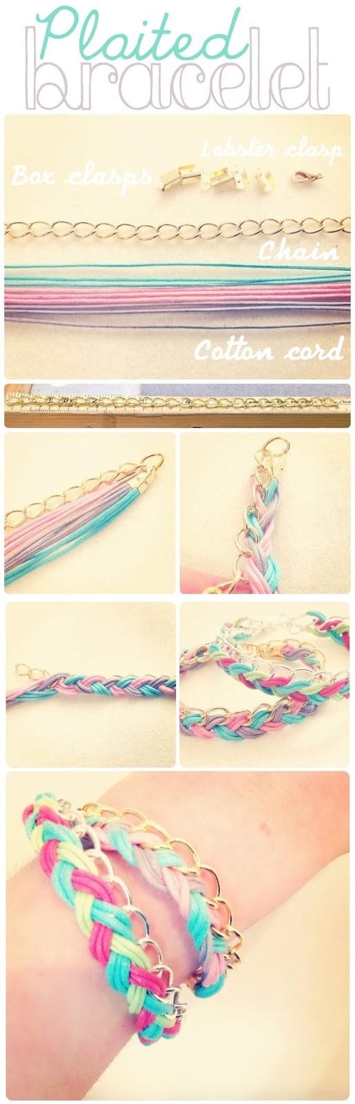 DIY:BRAZALETE PRIMAVERAL diy pulsera brazalete