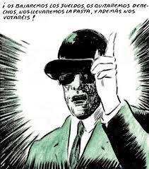 Rajoy, tras desmantelar el estado del bienestar, ya piensa en meterle mano a las pensiones. Rajoy, tras desmantelar el estado del bienestar, ya piensa en meterle mano a las pensiones.