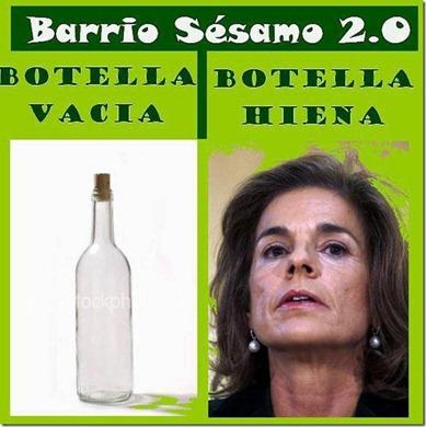 Botella hiena