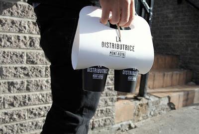 La Distributrice, una pequeña cafetería