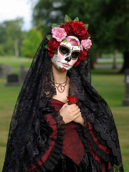 Disfraz de Catrina