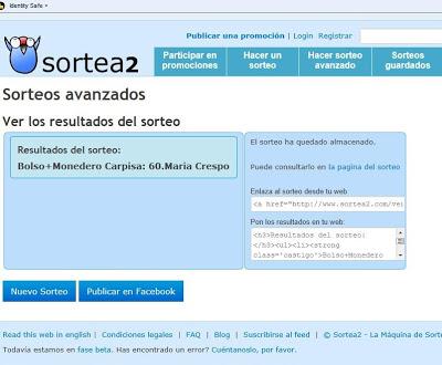 ¡Habemus Sorteo! (Resultado del Sorteo) ¡Habemus Sorteo! (Resultado del Sorteo)