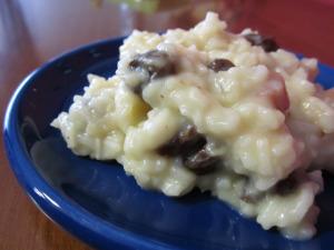 Risotto de Jamón y Pasas con Queso de Cabra IMG_7278