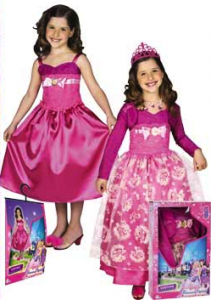 Disfraces de carnaval para niños y niñas Barbie Princesa Popstar