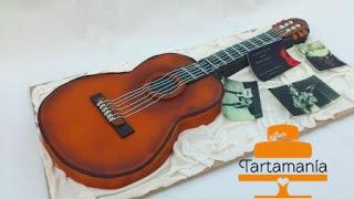 Paso a paso tarta guitarra