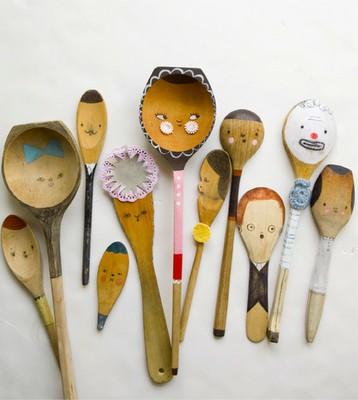 Hazto tú misma - Cómo reciclar cucharas de madera Ideas para DIY (do it yourself = háztelo tú mismo): Reciclaje