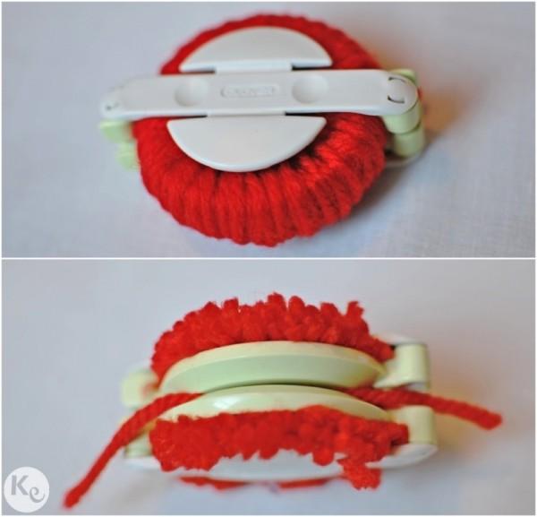 Pompon flowers center piece Pompon flowers center piece