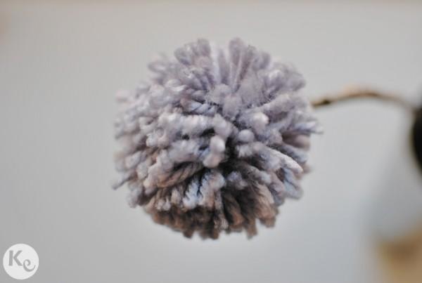 Pompon flowers center piece Pompon flowers center piece