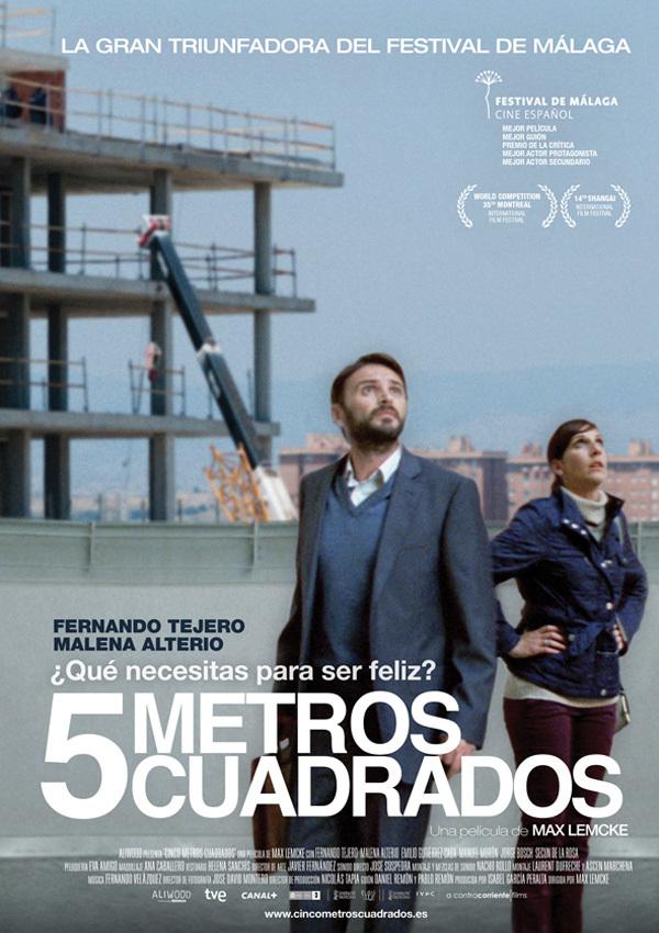 Póster: Cinco metros cuadrados (Max Lemcke, 2.011)