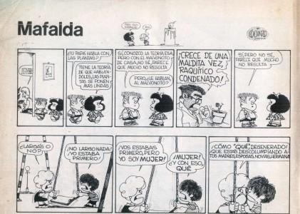 mafalda1 421x300 Mafalda, la vida de una chica de 50