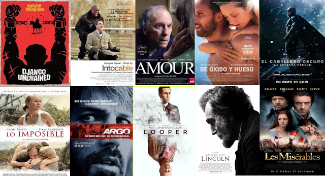 Las 10 Mejores películas del 2012. By Mixman