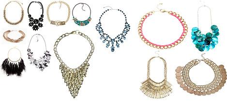 Collares de moda