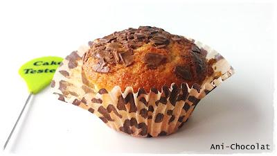 Magdalenas de naranja amarga y chispas de chocolate Magdalenas de naranja amarga y chispas de chocolate