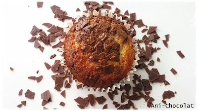 Magdalenas de naranja amarga y chispas de chocolate Magdalenas de naranja amarga y chispas de chocolate