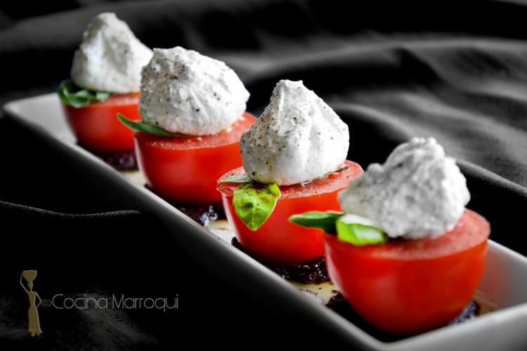 Basilico de queso Labneh Basilico de queso Labneh